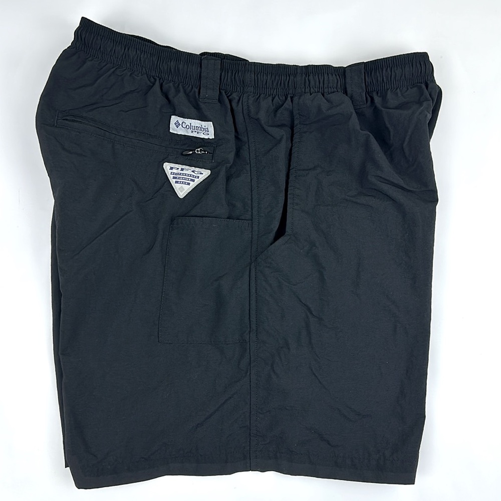 COPY - Columbia PFG Swim Trunks-Shorts. Mens Size Medium. Black. Omni-Shade. No…